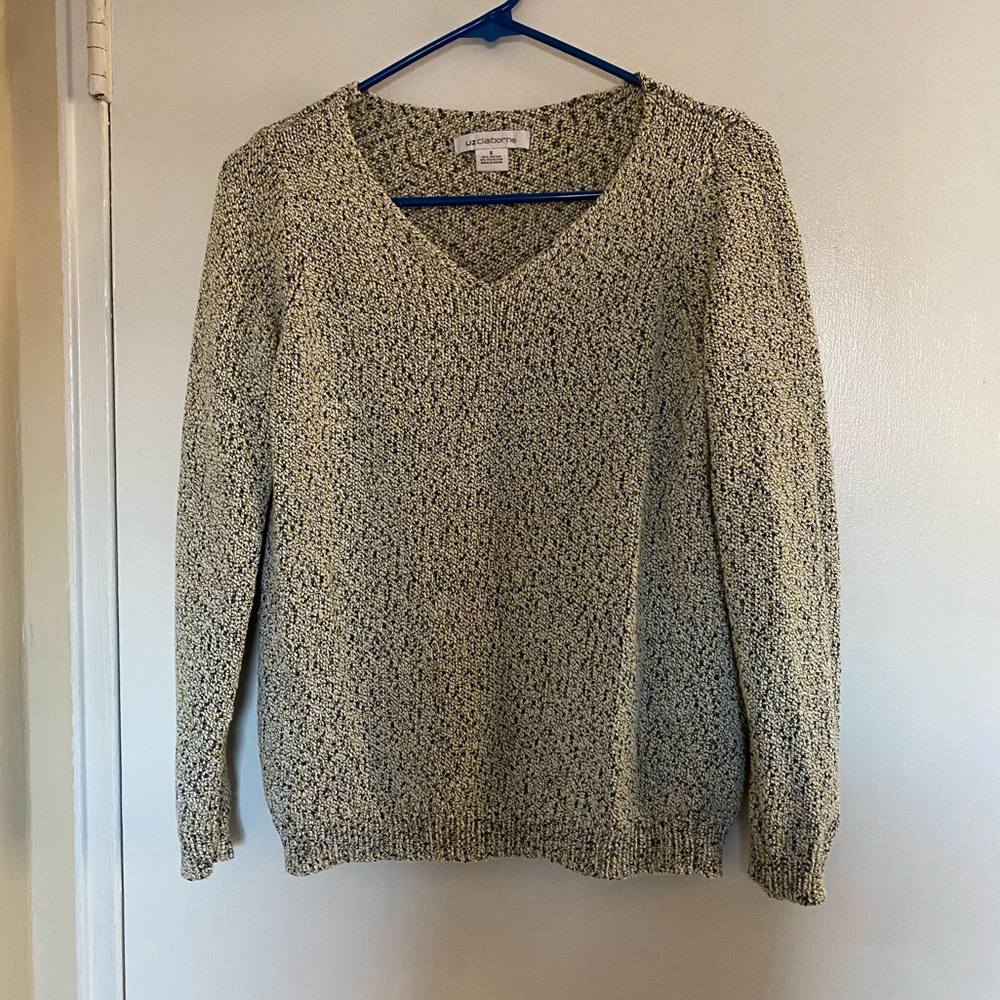 Liz Claiborne multicolor small sweater
